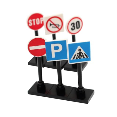 JOINPAYA 1 Satz Miniature Verkehrsschilder Teiliges Puppenhaus Zubehör für Realistische Straßenszenen Sicher und Farbenfroh für Lernspielzeug und Kreative Spiele JOINPAYA 1 Satz Miniature Verkehrsschilder Teiliges Puppenhaus Zubehör für Realistische Straßenszenen Sicher und Farbenfroh für Lernspielzeug und Kreative Spiele von JOINPAYA