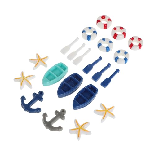 JOINPAYA 1satz Miniatur Nautische Figuren Robustem Resin Teiliges Zubehör Für Puppenhäuser Und Strand-Dekoration Für Kreative Beach-Party-Arrangements Und Küstendekor JOINPAYA 1satz Miniatur Nautische Figuren Robustem Resin Teiliges Zubehör Für Puppenhäuser Und Strand-Dekoration Für Kreative Beach-Party-Arrangements Und Küstendekor von JOINPAYA