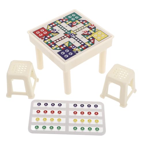 JOINPAYA 1 Satz Miniaturschach Schlangenspiele Mini-puppenhaus-bausatz Kinderstühle Für Den Tisch Lackierständer Fliegendes Schach Für Erwachsene Magnetisches Doodle-Board Plastik von JOINPAYA