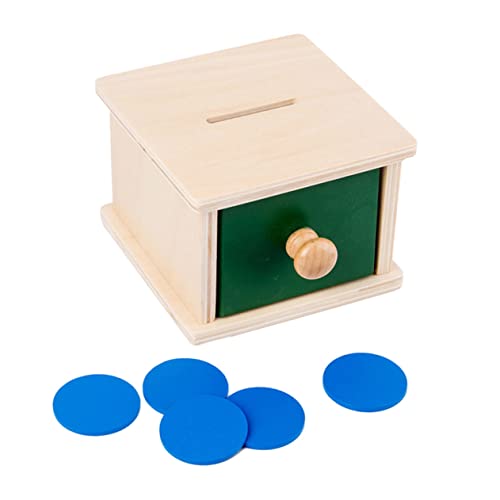 JOINPAYA 1 Satz Münzbox Für Sinnvolles Lernspielzeug Interaktives Lehrmittel Frühpädagogisches Feines Bewegungsspielzeug Kinderspielzeug Holz JOINPAYA 1 Satz Münzbox Für Sinnvolles Lernspielzeug Interaktives Lehrmittel Frühpädagogisches Feines Bewegungsspielzeug Kinderspielzeug Holz von JOINPAYA