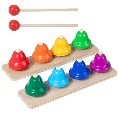 JOINPAYA 1 Satz Oktavglocke Glocke des Handtamburins Kinderinstrumente musikinstrumente Musikinstrument kinderspielzeug Percussion-Handglocken Handglocke für Klassenzimmer JOINPAYA 1 Satz Oktavglocke Glocke des Handtamburins Kinderinstrumente musikinstrumente Musikinstrument kinderspielzeug Percussion-Handglocken Handglocke für Klassenzimmer von JOINPAYA