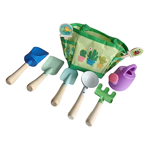 JOINPAYA Kinder-gartengeräte-Set Für Jungen Und Mädchen Gießkanne Rechen Sicheres Holz-lernspielzeug Zum Spielen JOINPAYA Kinder-gartengeräte-Set Für Jungen Und Mädchen Gießkanne Rechen Sicheres Holz-lernspielzeug Zum Spielen von JOINPAYA