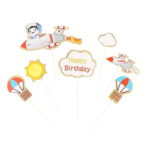 JOINPAYA Entzückende Kuchendekorationen 35 Stück Papier Kuchendekorationen Kampfflugzeug-thema Sicher Und Wiederverwendbar Für Partys JOINPAYA Entzückende Kuchendekorationen 35 Stück Papier Kuchendekorationen Kampfflugzeug-thema Sicher Und Wiederverwendbar Für Partys von JOINPAYA