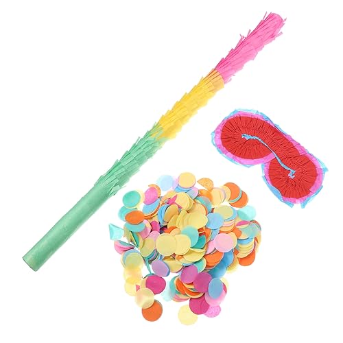 JOINPAYA 1 Satz Pinata-Zubehör komfetti party zubehör geburtstagseinladungen geburtstagsdekoration Partyzubehör Stöcke Konfetti Piñata-Stick aus Papier Party Gefälligkeiten Colorful JOINPAYA 1 Satz Pinata-Zubehör komfetti party zubehör geburtstagseinladungen geburtstagsdekoration Partyzubehör Stöcke Konfetti Piñata-Stick aus Papier Party Gefälligkeiten Colorful von JOINPAYA