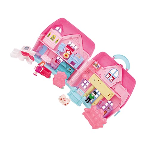 JOINPAYA 1 Satz Prinzessin Puppenhaus für Kleinkinder Miniaturen aufbwahrungs-Box aufbewahrungskorb entzückendes DIY- Hausbausatz aus Kunststoff Plastik JOINPAYA 1 Satz Prinzessin Puppenhaus für Kleinkinder Miniaturen aufbwahrungs-Box aufbewahrungskorb entzückendes DIY- Hausbausatz aus Kunststoff Plastik von JOINPAYA