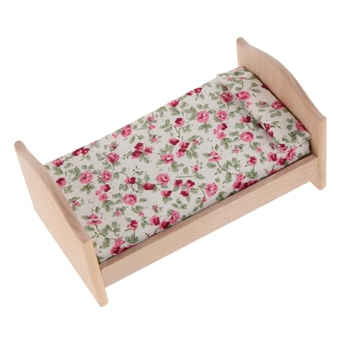 JOINPAYA 1 Satz Puppenbett für Kinderzimmer Dekoration Zubehör für Puppenhäuser und Rollenspiele JOINPAYA 1 Satz Puppenbett für Kinderzimmer Dekoration Zubehör für Puppenhäuser und Rollenspiele von JOINPAYA