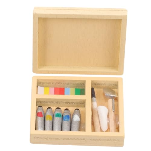 JOINPAYA 1 Satz Puppenhaus-Farbkasten Miniatur Dekoration für puppenhauszubehör Dollhouse Accessories Kreatives Dollhouse zubehör Puppenhauslieferungen Puppenhaus-Bausatz hölzern JOINPAYA 1 Satz Puppenhaus-Farbkasten Miniatur Dekoration für puppenhauszubehör Dollhouse Accessories Kreatives Dollhouse zubehör Puppenhauslieferungen Puppenhaus-Bausatz hölzern von JOINPAYA