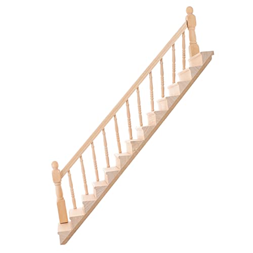 JOINPAYA 112 Mini-puppenhaus-treppenschmuck Simuliertes Möbelmodell Aus Holz Für Schicke Foto-Requisiten von JOINPAYA