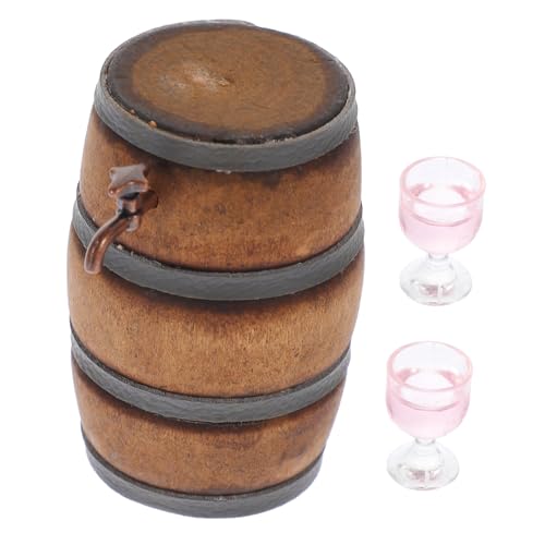 JOINPAYA 1 Satz Puppenhaus Weinfass Bier fass bierfass Vintage-Dekoration Mini-Dekoration Rotweinmodell Miniatur Mini Hausfass Mini-Hausschmuck Mini-Bierfässer-Modelle Mini-Fass-Modell Holz JOINPAYA 1 Satz Puppenhaus Weinfass Bier fass bierfass Vintage-Dekoration Mini-Dekoration Rotweinmodell Miniatur Mini Hausfass Mini-Hausschmuck Mini-Bierfässer-Modelle Mini-Fass-Modell Holz von JOINPAYA