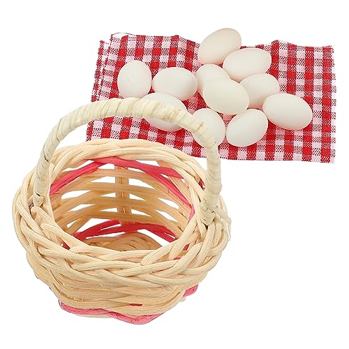 JOINPAYA 1 Satz Puppenhausdekoration für kinderspielzeug kinderknallzeug spielsachen für Toys for Kleiner Korb Mikroszenenkörbe Miniatur-Ei-Ornamente Harz JOINPAYA 1 Satz Puppenhausdekoration für kinderspielzeug kinderknallzeug spielsachen für Toys for Kleiner Korb Mikroszenenkörbe Miniatur-Ei-Ornamente Harz von JOINPAYA