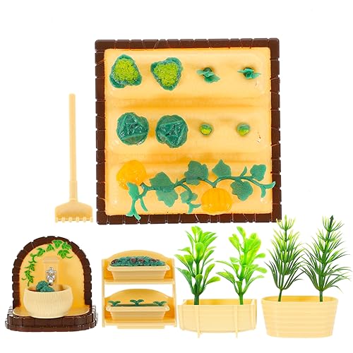 JOINPAYA 1 Satz Puppenhausdekoration hühner bauernhofspielzeug gieskanne kinderspielzeug Home Decor Miniatur Mini-Sachen Minifiguren aus Kunstharz Plastik von JOINPAYA