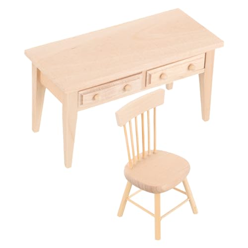 JOINPAYA 1 Satz Puppenschmuck Möbel Häuser Miniaturen Tisch Figur Teenager Mikroszenenverzierung Hölzern JOINPAYA 1 Satz Puppenschmuck Möbel Häuser Miniaturen Tisch Figur Teenager Mikroszenenverzierung Hölzern von JOINPAYA