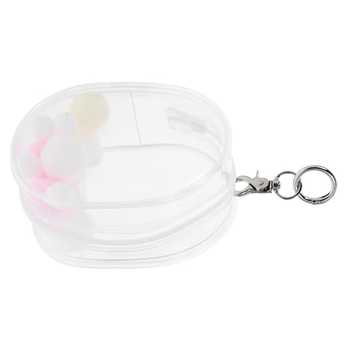 JOINPAYA PVC Transparente Puppentasche Kleiner Rucksack Tragetasche für Puppen mit Haken Kleine Aufbewahrungstasche für Puppenausstellungen und Sammlungen von JOINPAYA