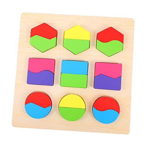 JOINPAYA 1 Set Holzform-Puzzle-Spielzeug Für Frühes Lernen Kleinkind Pädagogisches Puzzle-Brett Baby-Spielzeug Für Jungen Und Mädchen JOINPAYA 1 Set Holzform-Puzzle-Spielzeug Für Frühes Lernen Kleinkind Pädagogisches Puzzle-Brett Baby-Spielzeug Für Jungen Und Mädchen von JOINPAYA
