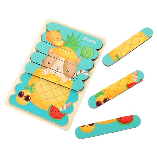 JOINPAYA 1 Satz Puzzle Für Lernspielzeug Für Gemüse-Obst-puzzlespielzeug Aus Holz Pädagogikspielzeug Lernspielzeug Aus Holzpuzzle Holz-gemüse-Obst-Puzzle- Hölzern JOINPAYA 1 Satz Puzzle Für Lernspielzeug Für Gemüse-Obst-puzzlespielzeug Aus Holz Pädagogikspielzeug Lernspielzeug Aus Holzpuzzle Holz-gemüse-Obst-Puzzle- Hölzern von JOINPAYA