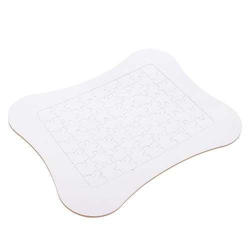 JOINPAYA 1 Satz Puzzle Kinderspielzeug Sublimationsrohlinge Leerzeichen Rätsel übertragen Leere Rätsel DIY-Versorgung Papier Weiß von JOINPAYA