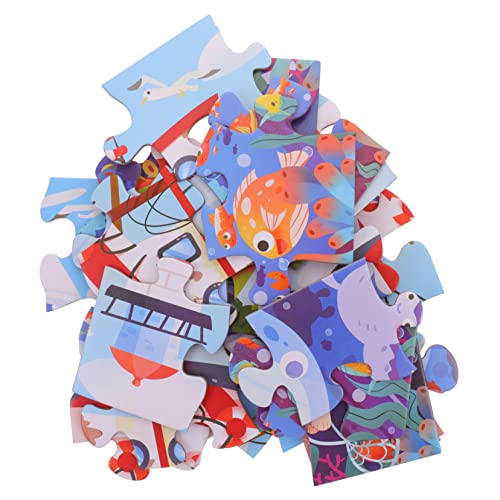 JOINPAYA 1 Satz Puzzle Rätsel Für Im Alter Von 3-5 Jahren Kleinkind Rätsel Rätsel Vorschulrätsel Katzenrätsel Vorschulspielzeug Für Kinderspiele Papier von JOINPAYA