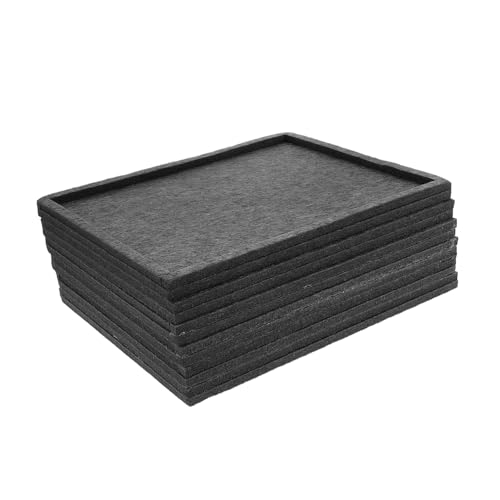 JOINPAYA 1 Satz Puzzle-Sortierbrett Puzzleteile-Organizer Mehrzweck-Organizer-Fach Puzzle-Sortiertablett multifunktionale Tabletts Puzzle-Tablett gefühlt Dark Grey JOINPAYA 1 Satz Puzzle-Sortierbrett Puzzleteile-Organizer Mehrzweck-Organizer-Fach Puzzle-Sortiertablett multifunktionale Tabletts Puzzle-Tablett gefühlt Dark Grey von JOINPAYA