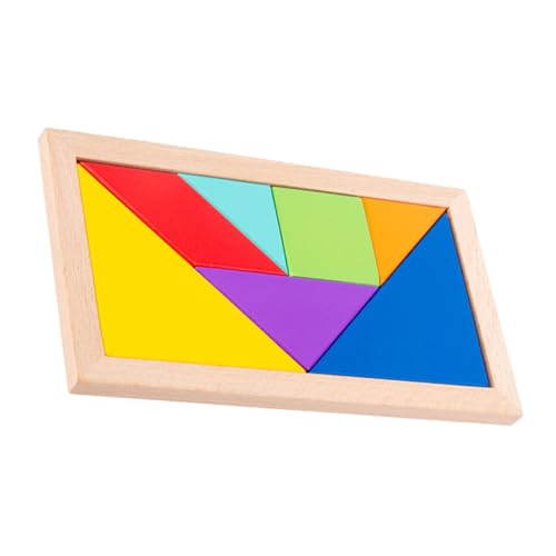 JOINPAYA 1 Satz Puzzle- aus Holz Puzzle rätselbuch knobeleien für Lernspielzeug für Kinderspielzeug aus Holz Holzpuzzle für Hölzern Colorful JOINPAYA 1 Satz Puzzle- aus Holz Puzzle rätselbuch knobeleien für Lernspielzeug für Kinderspielzeug aus Holz Holzpuzzle für Hölzern Colorful von JOINPAYA