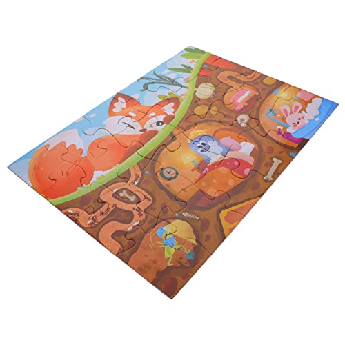 JOINPAYA 1 Satz Puzzle für kinderbeschäftigung Puzzle Kinderlogikspiel Frühpädagogik gesellschaftsspiele für Puzzles für im Alter von 3-5 Jahren Papier von JOINPAYA