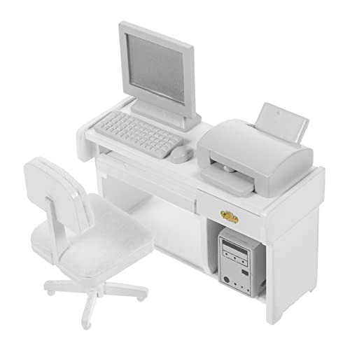 JOINPAYA 1 Satz Requisiten Für Büroszenen Mini-pc Mini-Schreibtisch Mini-büroschreibtisch Zum Basteln Schreibtischmodell Miniaturmöbel Und Accessoires Miniaturen Zum Basteln Weiß Holz JOINPAYA 1 Satz Requisiten Für Büroszenen Mini-pc Mini-Schreibtisch Mini-büroschreibtisch Zum Basteln Schreibtischmodell Miniaturmöbel Und Accessoires Miniaturen Zum Basteln Weiß Holz von JOINPAYA