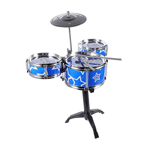 JOINPAYA 1 Satz Schlagzeug Für Trommelspielzeug Für Kleinkinder Im Vorschulalter Lernspielzeug Frühpädagogisches Musikalisches Trommelspielzeug Blue Metallbeschläge JOINPAYA 1 Satz Schlagzeug Für Trommelspielzeug Für Kleinkinder Im Vorschulalter Lernspielzeug Frühpädagogisches Musikalisches Trommelspielzeug Blue Metallbeschläge von JOINPAYA