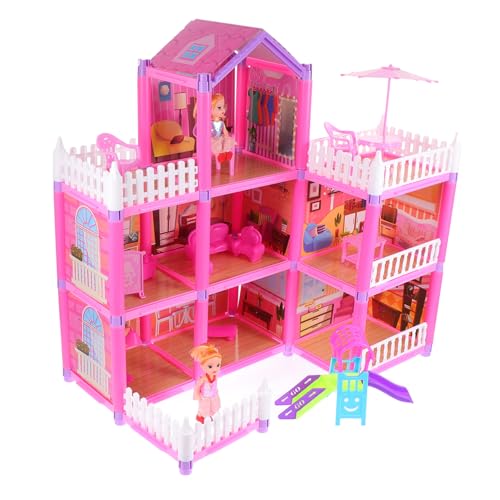 JOINPAYA Kunstprojekt Für Eltern Jungen Und Mädchen Großes Villa-Schloss Spielzeug Puzzlehaus Modellbausätze Puppenhaus JOINPAYA Kunstprojekt Für Eltern Jungen Und Mädchen Großes Villa-Schloss Spielzeug Puzzlehaus Modellbausätze Puppenhaus von JOINPAYA