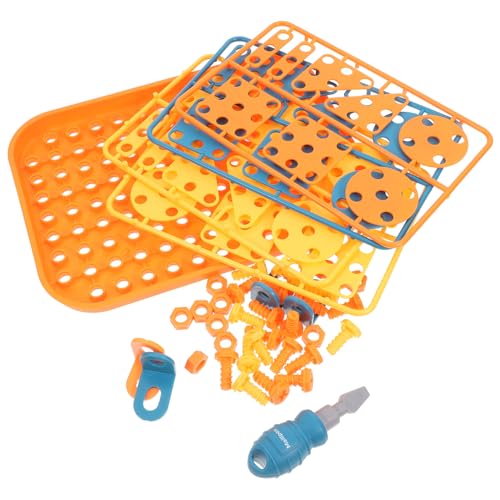 JOINPAYA 1 Satz Schraube Interessantes Lernspielzeug Lernwerkzeug Lernspielzeug Für Den Haushalt Kindergeschenk Interaktives Kinderspielzeug Plastik Yellow JOINPAYA 1 Satz Schraube Interessantes Lernspielzeug Lernwerkzeug Lernspielzeug Für Den Haushalt Kindergeschenk Interaktives Kinderspielzeug Plastik Yellow von JOINPAYA