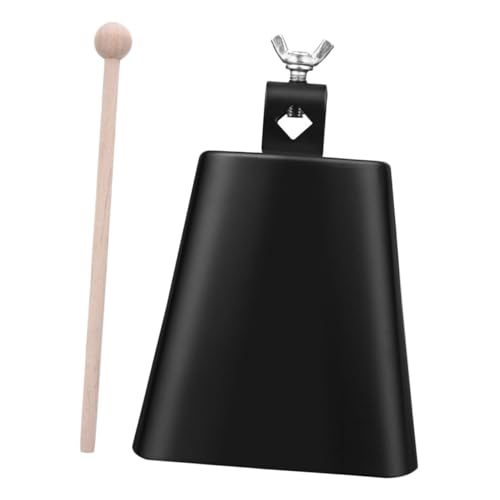 JOINPAYA 1 Satz Schwarze Kuhglocke Praktische Kuhglocke Instrumentenzubehör Krachmacher Mit Stock Schlaginstrument Kinderinstrument Musikinstrument Musikalische Kuhglocke Black Hölzern JOINPAYA 1 Satz Schwarze Kuhglocke Praktische Kuhglocke Instrumentenzubehör Krachmacher Mit Stock Schlaginstrument Kinderinstrument Musikinstrument Musikalische Kuhglocke Black Hölzern von JOINPAYA