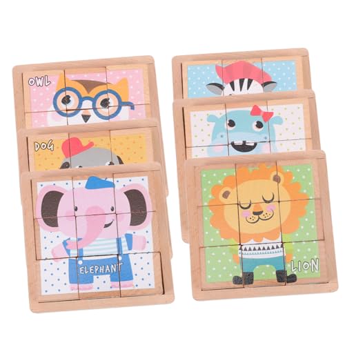 JOINPAYA 1 Satz Sechsseitige Malbausteine Kreatives Rätsel Puzzle Cartoon-rätsel Bildungsrätsel Rätsel Zum Frühen Lernen Holz JOINPAYA 1 Satz Sechsseitige Malbausteine Kreatives Rätsel Puzzle Cartoon-rätsel Bildungsrätsel Rätsel Zum Frühen Lernen Holz von JOINPAYA