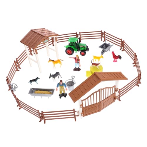 JOINPAYA 1 Satz Simulationsfarmmodell Bauernspielzeug Tierfarm Miniatur Nutztiere Tierfiguren bauernhoftiere Farm Animals Zubehör für Mikrolandschaften Nutztiermodelle für zu Hause Plastik JOINPAYA 1 Satz Simulationsfarmmodell Bauernspielzeug Tierfarm Miniatur Nutztiere Tierfiguren bauernhoftiere Farm Animals Zubehör für Mikrolandschaften Nutztiermodelle für zu Hause Plastik von JOINPAYA