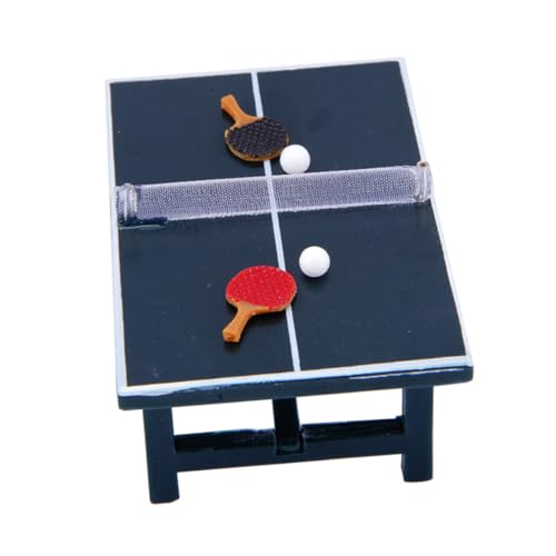 JOINPAYA 1 Satz Simulierter Tischtennistisch Modell Mini-schmucktisch Kreativer Simulationstisch Mini-Tischtennis Mini-sportgeräte Miniatur-Tischtennis Tischtennistisch Holz JOINPAYA 1 Satz Simulierter Tischtennistisch Modell Mini-schmucktisch Kreativer Simulationstisch Mini-Tischtennis Mini-sportgeräte Miniatur-Tischtennis Tischtennistisch Holz von JOINPAYA