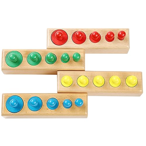 JOINPAYA Mathe Spielzeug Kinder 1 Satz Sockel Zylindrisches Kinderspielzeug Für Kindergartenkind Toys Children Toys Holzblöcke in Zylinderform Hölzern Colorful Spielsachen JOINPAYA Mathe Spielzeug Kinder 1 Satz Sockel Zylindrisches Kinderspielzeug Für Kindergartenkind Toys Children Toys Holzblöcke in Zylinderform Hölzern Colorful Spielsachen von JOINPAYA