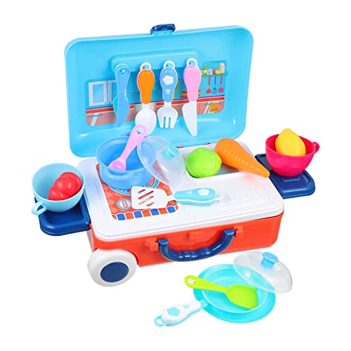 JOINPAYA 1 Satz Spielhaus schminkkoffer schmink Set Box zubehör kinderküche küche Kindergeschenk pädagogisches Plastik Light Green JOINPAYA 1 Satz Spielhaus schminkkoffer schmink Set Box zubehör kinderküche küche Kindergeschenk pädagogisches Plastik Light Green von JOINPAYA