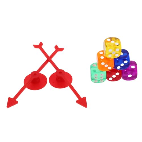 JOINPAYA 1 Satz Spielradzeiger Ludo-Spiel Party Für -ersatz Turntable DIY-zubehör Pfeile Zubehör Pfeilspiel- Spiel Pfeile Spielpfeile Rotieren Abs von JOINPAYA