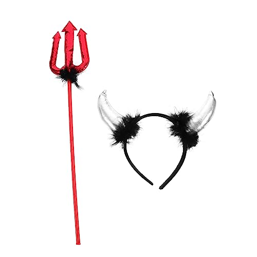 JOINPAYA 1 Satz Stirnband Aus Horn Teufelsgabel Ringe Teufel Haarband Stirnband Mit Teufelshörnern Maske Monster Halloween-Accessoires Hörner Kostüm Schwarze Teufelshörner Grimmig Plastik JOINPAYA 1 Satz Stirnband Aus Horn Teufelsgabel Ringe Teufel Haarband Stirnband Mit Teufelshörnern Maske Monster Halloween-Accessoires Hörner Kostüm Schwarze Teufelshörner Grimmig Plastik von JOINPAYA