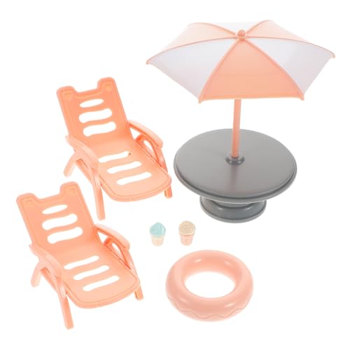 JOINPAYA 1 Satz Strandkorb-Set Strandzubehör Für Miniatur-strandzubehör Zum Basteln Plastik JOINPAYA 1 Satz Strandkorb-Set Strandzubehör Für Miniatur-strandzubehör Zum Basteln Plastik von JOINPAYA