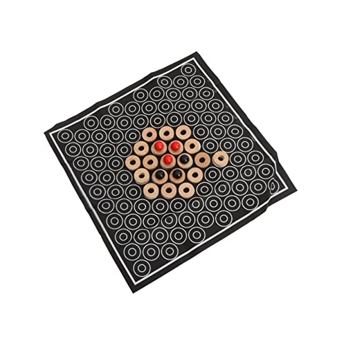 JOINPAYA 1 Satz Strategie-Schach- Two Player Games brettspiele gesellschaftsspiele für Erwachsene Ludo brettspiel pädagogisches Schachspiel Strategie Schach hölzern von JOINPAYA