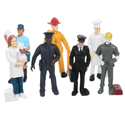JOINPAYA 1 Satz Szenendekoration jucarii pentru copii - bemalte Figuren winzige Menschenmodelle Miniaturen Figur Modell dekore simulierte Menschenfiguren PVC JOINPAYA 1 Satz Szenendekoration jucarii pentru copii - bemalte Figuren winzige Menschenmodelle Miniaturen Figur Modell dekore simulierte Menschenfiguren PVC von JOINPAYA