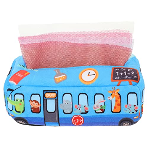 JOINPAYA 1 Satz Taschentuchbox für kindergeschenke Sicherheitsspielzeug Handtrainer für Kleinkinder sensorisches für Kleinkinder Polyester Sky-Blue von JOINPAYA
