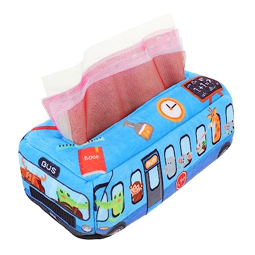 JOINPAYA 1 Satz Taschentuchbox für kindergeschenke babyspielzeuge mockin Simulation Fingertrainer für Kleinkinder -Lernspielzeug Polyester Sky-Blue von JOINPAYA