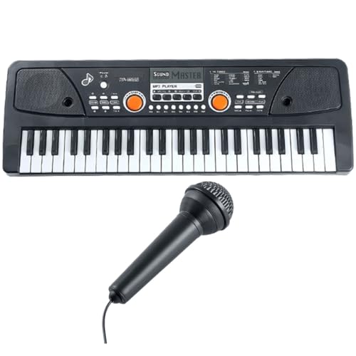 JOINPAYA Kinderklavier 49 Tasten Kinderklavier E-Piano-Spielzeug Kindermusikinstrument Lernspielzeug von JOINPAYA