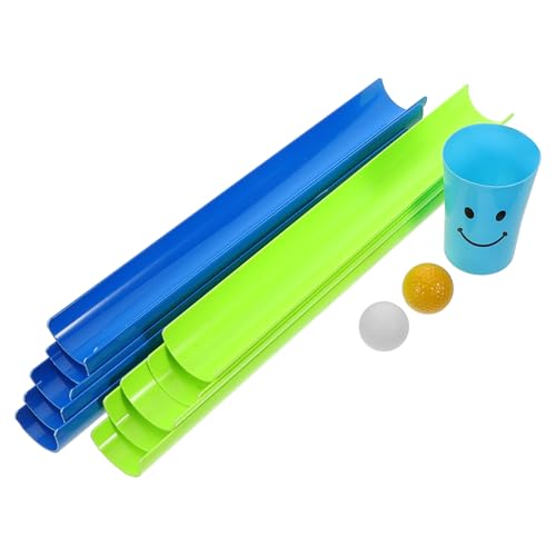 JOINPAYA 1 Satz Teamwork Pipeline Challenge für Geburtstagsfeiern Ball Tischtennisball Becher Spannendes Teambuilding Spiel für Outdoor Aktivitäten Balance Training und Gruppenaktivitäten von JOINPAYA