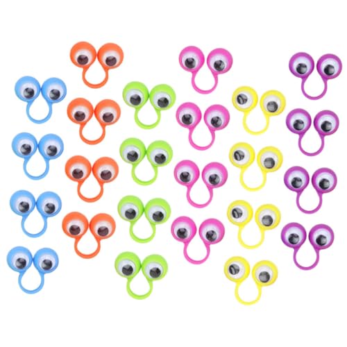 JOINPAYA 1 Satz Teiliges Fingerpuppenringe Mit Augen Lustige Augenspielfiguren Für Zufällige Farben Für Rollenspiele Und Geschichtenerzählen Partygeschenk Zufällige 36 Stück JOINPAYA 1 Satz Teiliges Fingerpuppenringe Mit Augen Lustige Augenspielfiguren Für Zufällige Farben Für Rollenspiele Und Geschichtenerzählen Partygeschenk Zufällige 36 Stück von JOINPAYA
