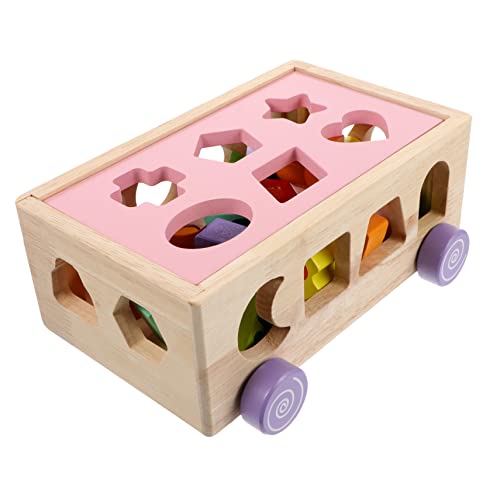 JOINPAYA Lernset Aus Holzblöcken Zum Sortieren Von Formen Für Jungen Und Mädchen Und Kognitionsspielzeug Für Mädchen JOINPAYA Lernset Aus Holzblöcken Zum Sortieren Von Formen Für Jungen Und Mädchen Und Kognitionsspielzeug Für Mädchen von JOINPAYA