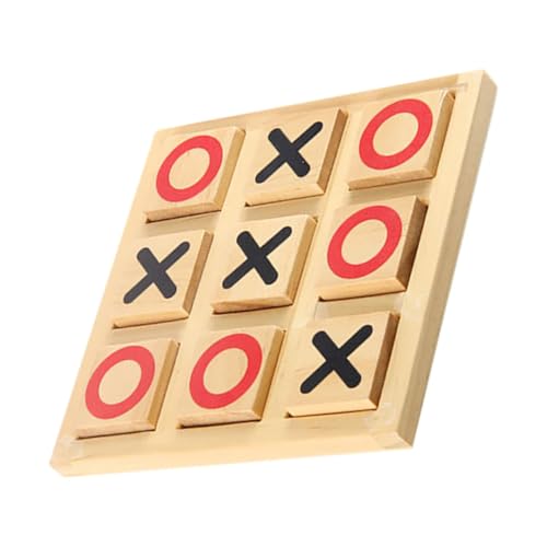 JOINPAYA 1 Satz Toe- brettspiel familienspiel für Logikspiel Partyschachspielzeug Schachbrett Tischschachspiel für xo-Schachspielzeug Holz Khaki JOINPAYA 1 Satz Toe- brettspiel familienspiel für Logikspiel Partyschachspielzeug Schachbrett Tischschachspiel für xo-Schachspielzeug Holz Khaki von JOINPAYA