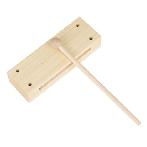 JOINPAYA 1 Satz – Tonklöppelinstrumente Musikspielzeug Musikpädagogisches Pädagogisches Musikinstrument Rhythmusblock Mit Schlägel Musikspielzeug Für Beiges Holz JOINPAYA 1 Satz – Tonklöppelinstrumente Musikspielzeug Musikpädagogisches Pädagogisches Musikinstrument Rhythmusblock Mit Schlägel Musikspielzeug Für Beiges Holz von JOINPAYA