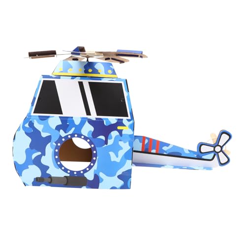 JOINPAYA 1 Satz Tragbares Flugzeugspielzeug Kleinkinder zappeln Roboter tragbares Flugzeugkostümspielzeug Flugzeugkostüm aus Pappe DIY-Flugzeugspielzeug aus Pappe Kinderspielzeug Papier von JOINPAYA