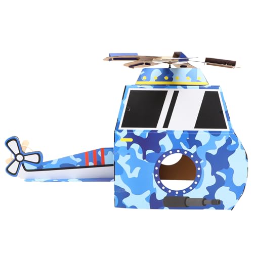 JOINPAYA 1 Satz Tragbares Flugzeugspielzeug zappeln Kleinkinder Roboter Kleinkind-Flugzeugkostüm Kinderkostüm aus Pappe DIY-Flugzeugspielzeug für Flugzeugkostüm aus Pappe Papier von JOINPAYA