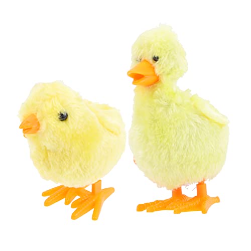 JOINPAYA Ostern Küken Wind up Spielzeug Plüsch Huhn Spielzeug Jungen und Mädchen Uhrwerk Spielzeug Entzückende Tier JOINPAYA Ostern Küken Wind up Spielzeug Plüsch Huhn Spielzeug Jungen und Mädchen Uhrwerk Spielzeug Entzückende Tier von JOINPAYA